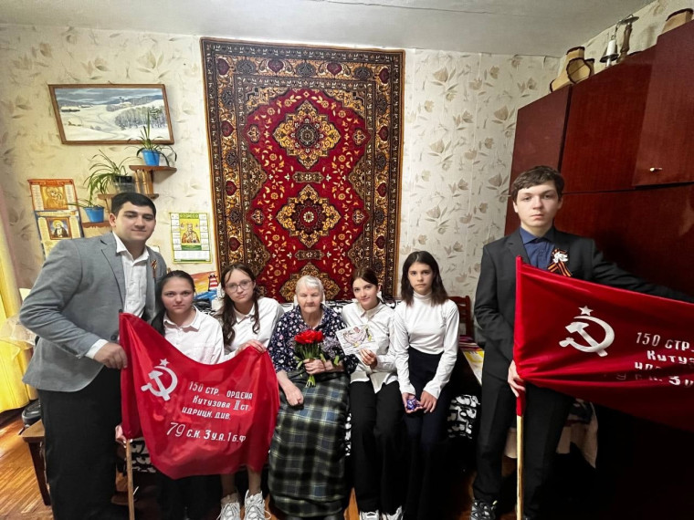Поздравления тружеников тыла и детей войны..