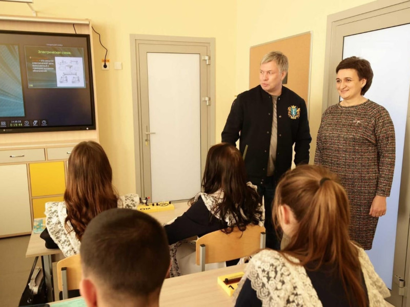 Рабочий визит губернатора Ульяновской области Алексей Юрьевич Русских.
